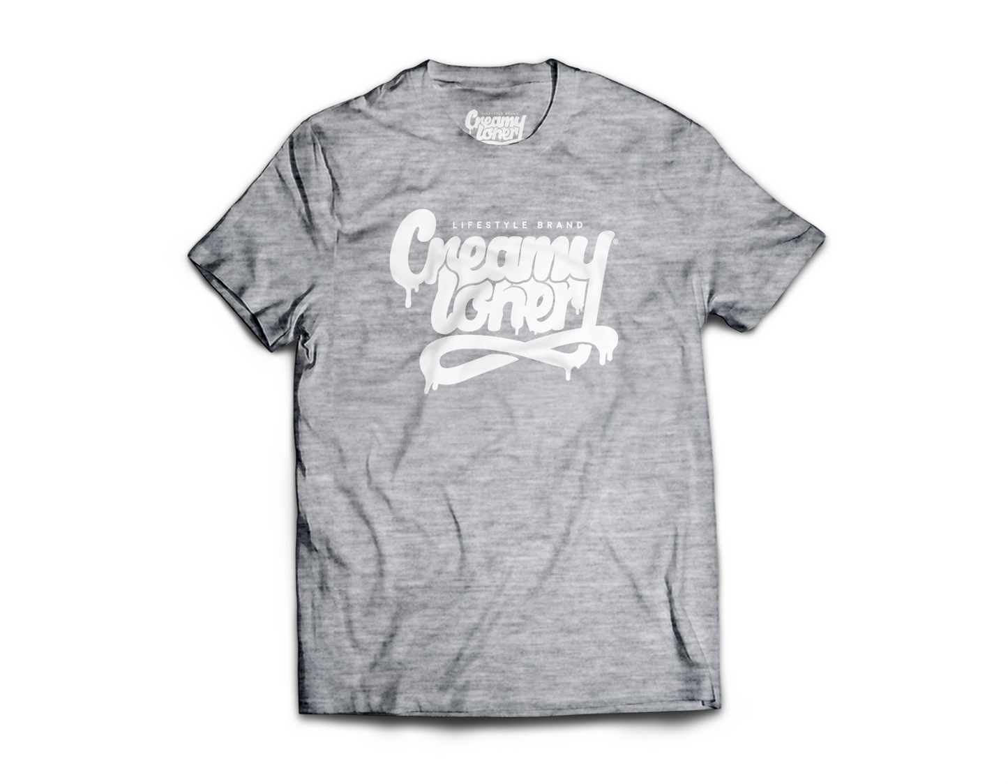 CLASSIC LOGO TEE / HEATHER GREY