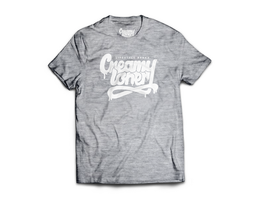 CLASSIC LOGO TEE / HEATHER GREY