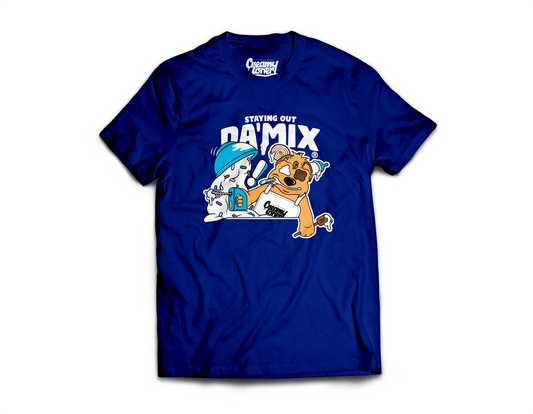 OUT DA MIX TEE / ROYAL BLUE