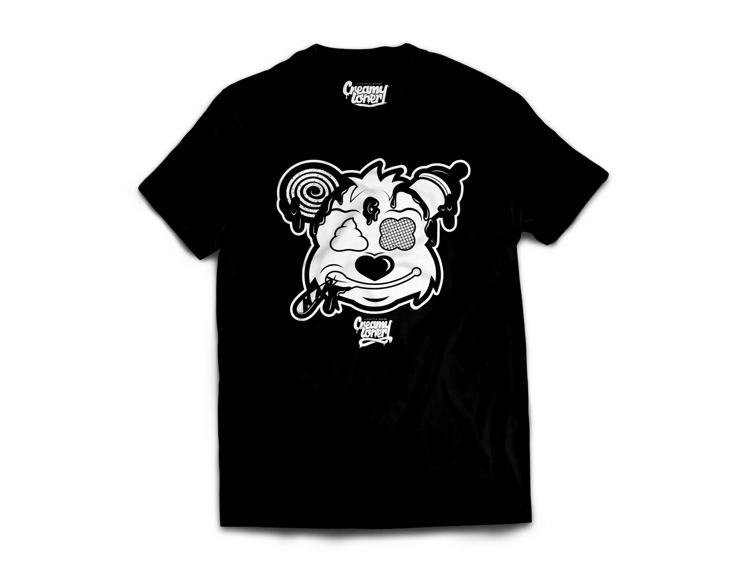 SWEET FACE TEE / BLACK