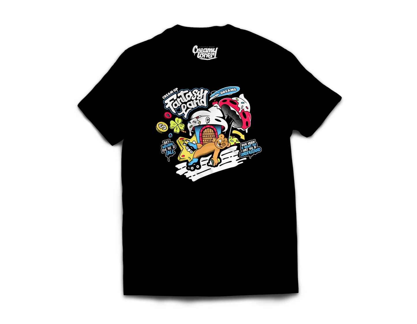 FANTASY LAND TEE / BLACK