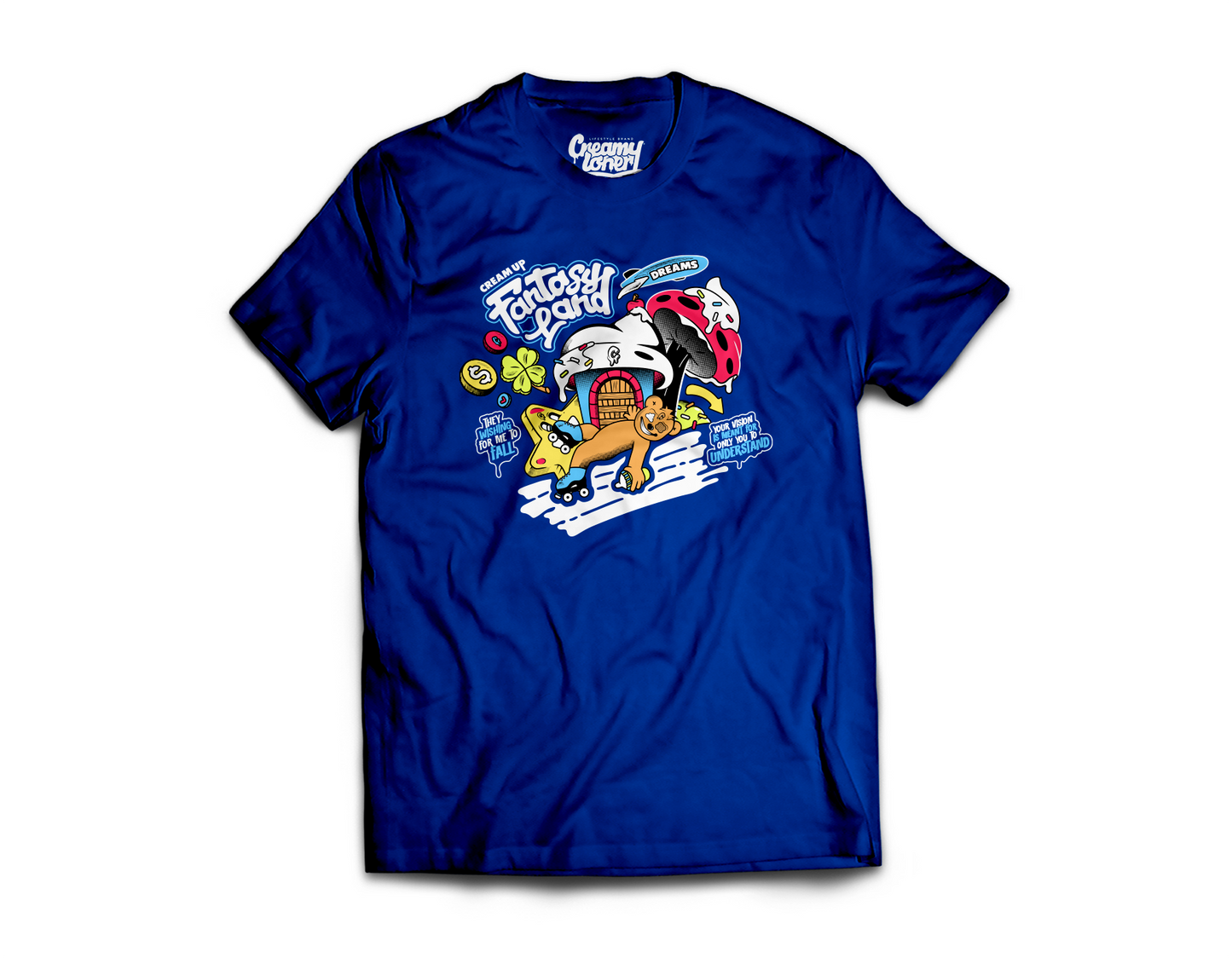 FANTASY LAND TEE / ROYAL BLUE